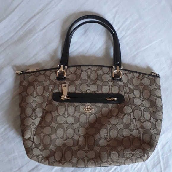 Coach Prairie Satchel In Signature Jacquard - Picture 6 of 10